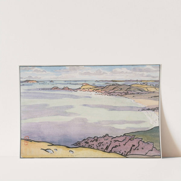 La Pointe du Décollé vue de la Garde Guérin (1891) by Henri Rivière