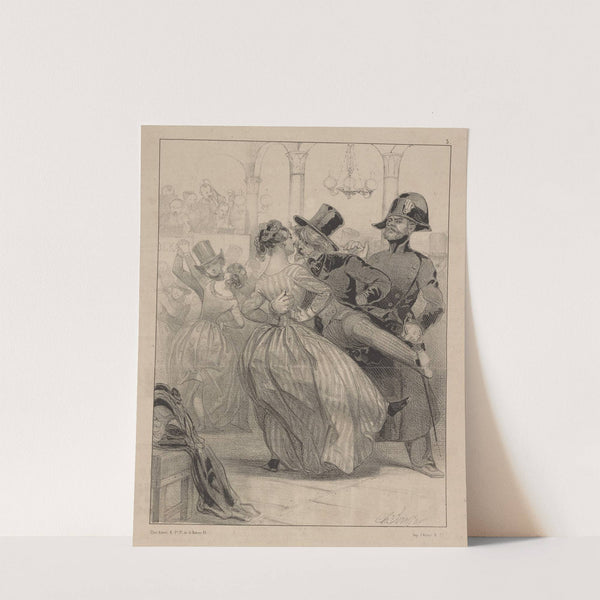 La polkamanie (1844) by Charles Vernier