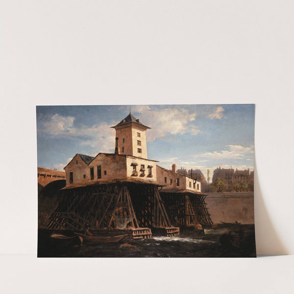 La pompe Notre-Dame by Léon-Auguste Mellé