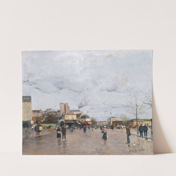 La Porte De Chatillon, Paris by Luigi Loir