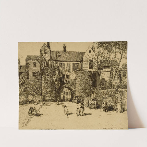 La Porte Gayole, Boulogne sur Mer by Donald Shaw MacLaughlan