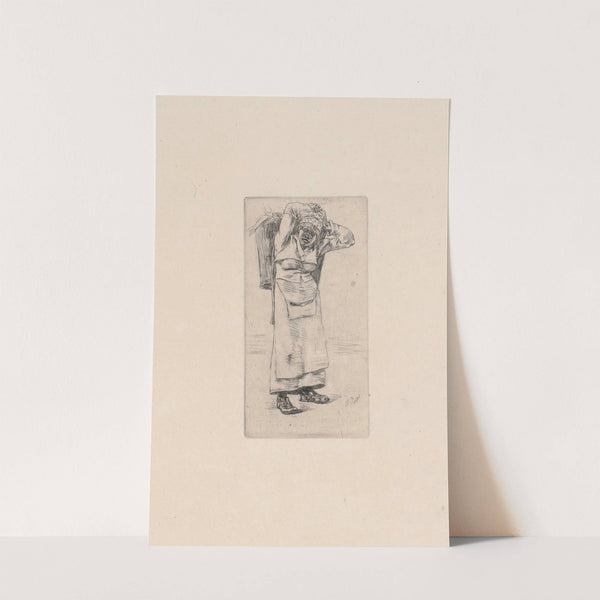 La porteuse de poisson (1890) by Félicien Rops