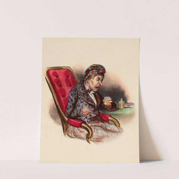 La Potion Draught (1836) by Charles-Joseph Traviès de Villers