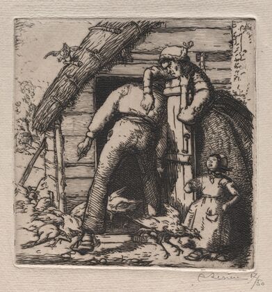 La Poulailler attrape la plus grosse (c. 1870–1918)