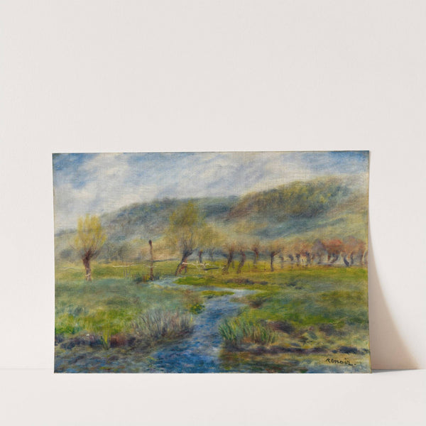 La prairie by Henri Le Sidaner