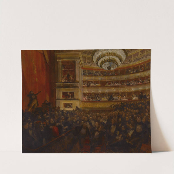 La première d’Hernani. Avant la bataille (1903) by Albert Besnard