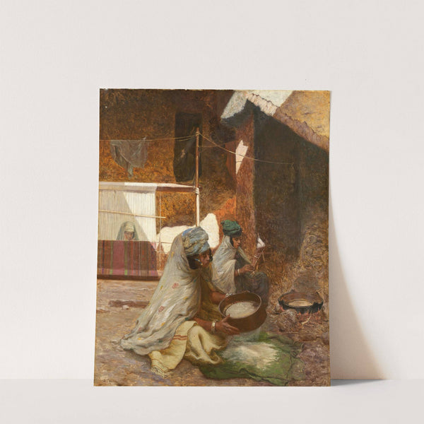 La préparation du couscous by Jules Taupin