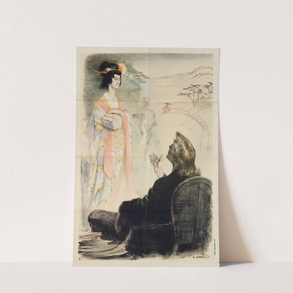 La Princesse Jaune (1890-1910) by Charles-Lucien Léandre