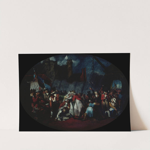 La prise de la Bastille, le 14 juillet 1789 by Henry Singleton