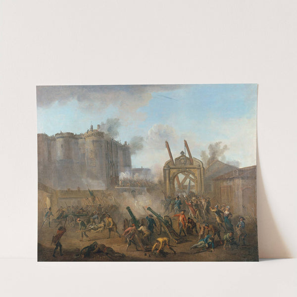 La prise de la Bastille, le 14 juillet 1789 by Jean-Baptiste Lallemand