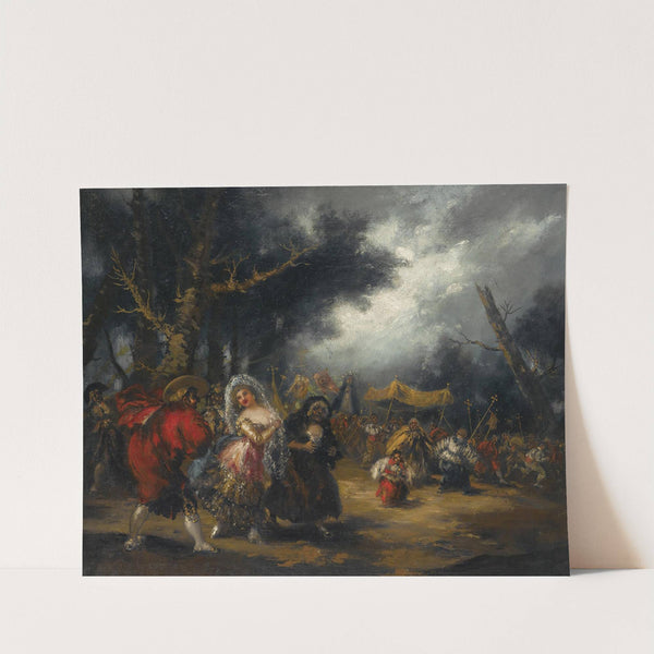 La Procesión (The Procession) by Eugenio Lucas Villamil