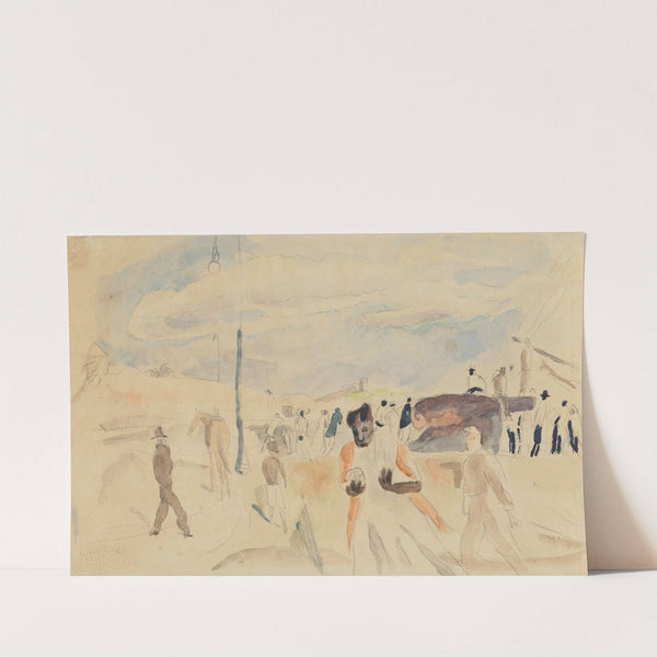 La Promenade by Jules Pascin