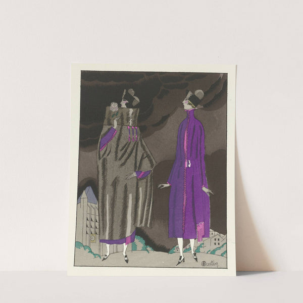 La promenade a Montmartre ; Ensemble, de Beer (1920) by Charles Martin