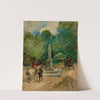 La promenade au Pré Catelan, la croix Catelan (1915-1945) by Edmond Morin