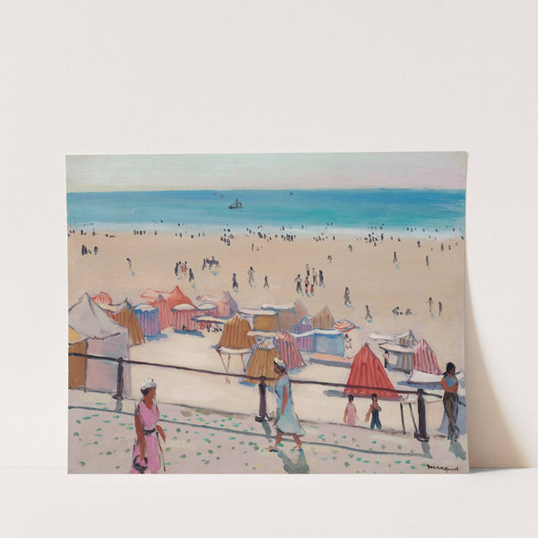 La promenade aux Sables d’Olonne (1933) by Albert Marquet