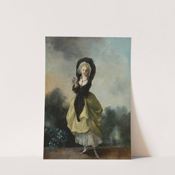 'la Promeneuse' by Jean-Frédéric Schall