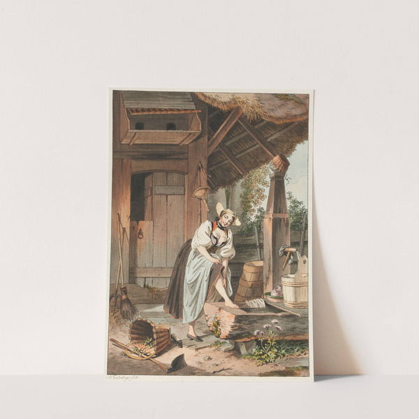 La Propreté Villageoise (1781) by Sigmund Freudenberger