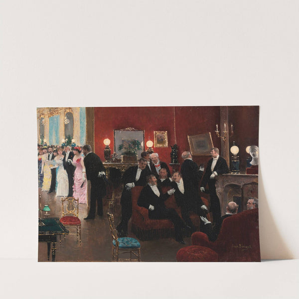 La réception by Jean Béraud