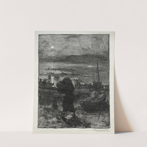 La Récolte du Sable (1887) by Auguste Louis Lepère