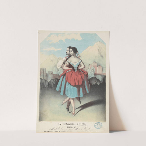 La Redowa polka danced by Madelle Cerito and Monsr. St. Leon (1845) by J. Bouvier