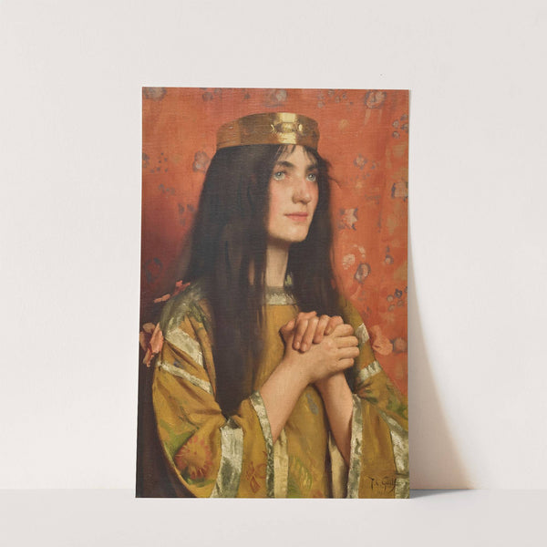 La reine Clotilde by Thomas Cooper Gotch