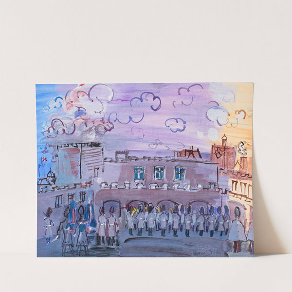 La relève de la garde à Saint-James’s Palace (1935-1936) by Raoul Dufy