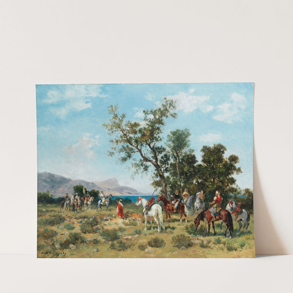 La Rencontre des Cavaliers by Georges Washington