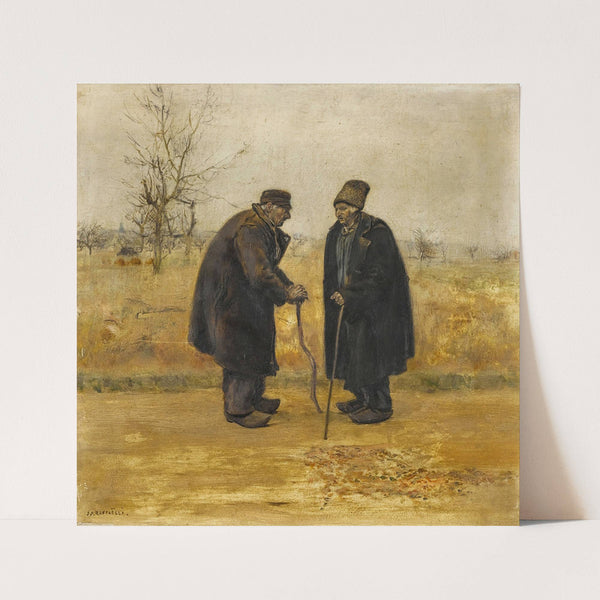 La Rencontre by Jean François Raffaëlli