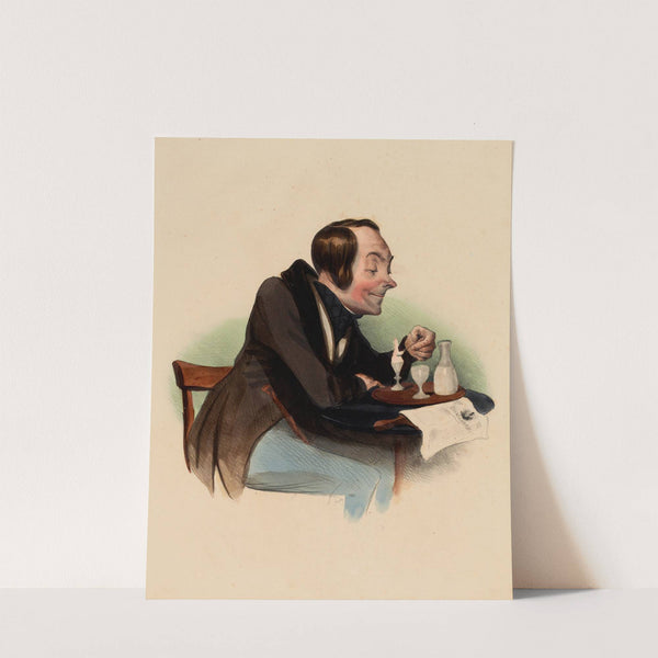 La renommée des glaces. The good ices (1836) by Charles-Joseph Traviès de Villers