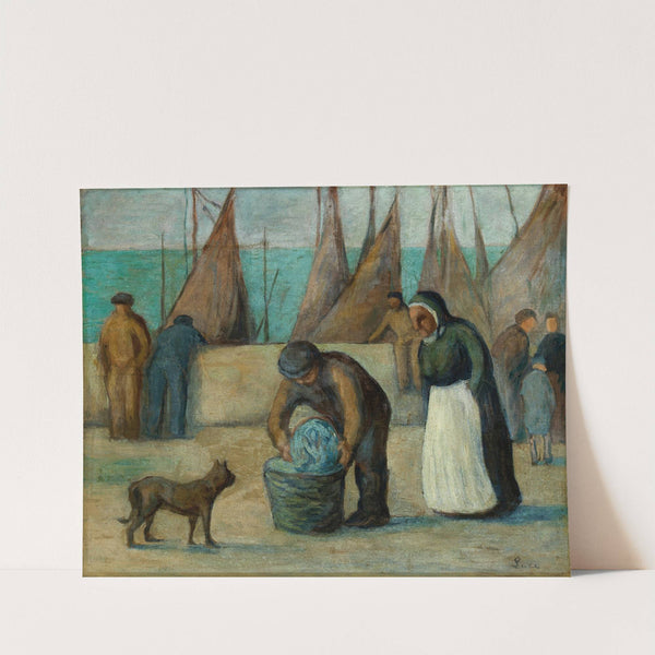 La Rentrée des Pécheurs by Maximilien Luce