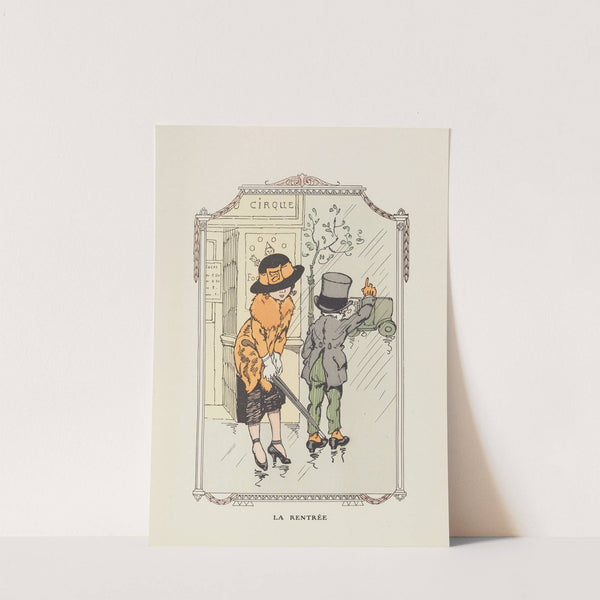 La Rentrée (1920) by Gaston Marechaux