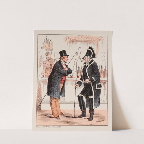 La réquisition des chevaux. (1871) by Draner