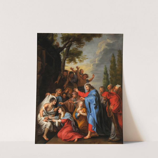 La Résurrection de Lazare by Nöel Hallé