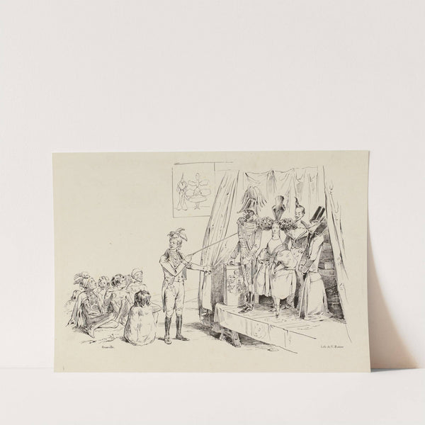 La revanche, ou les français au Missouri (1829) by J. J. Grandville