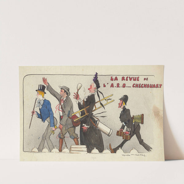 La revue de l’A.R.O….chechouart de Valentin Tarrault et Charles Abadie (1909) by Yves Marevéry