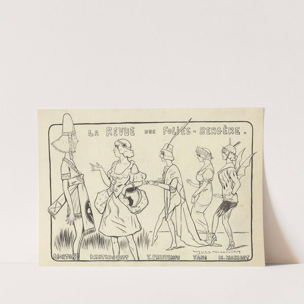 La revue des Folies Bergère (1912) by Yves Marevéry