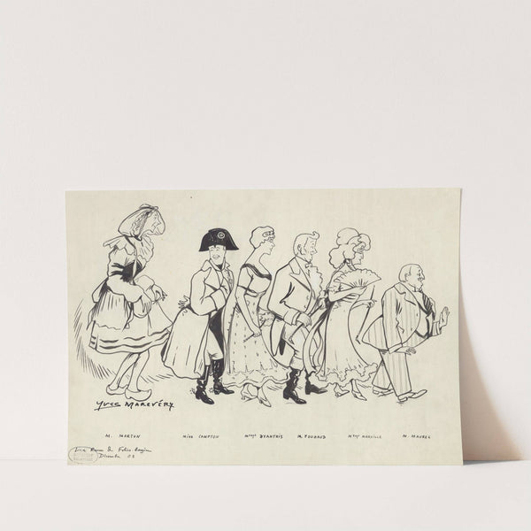 La revue des Folies-Bergère de Pierre-Louis Flers (1908) by Yves Marevéry