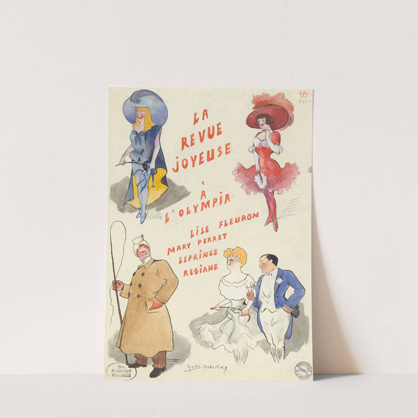 La revue joyeuse de Charles Quinel et Henry Moreau (1908) by Yves Marevéry