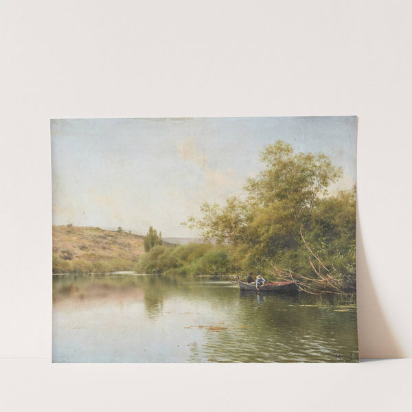 La Rivière, Environs de Santiponce by Emilio Sánchez-Perrier