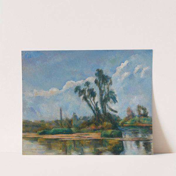 La Rivière (circa 1881) by Paul Cézanne
