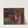 La robe de chambre rouge by Henri Manguin