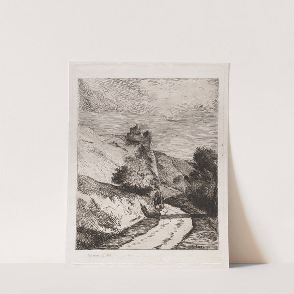 La Roche-Guyon (1866) by Camille Pissarro