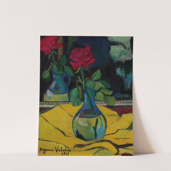 La Rose au miroir by Suzanne Valadon