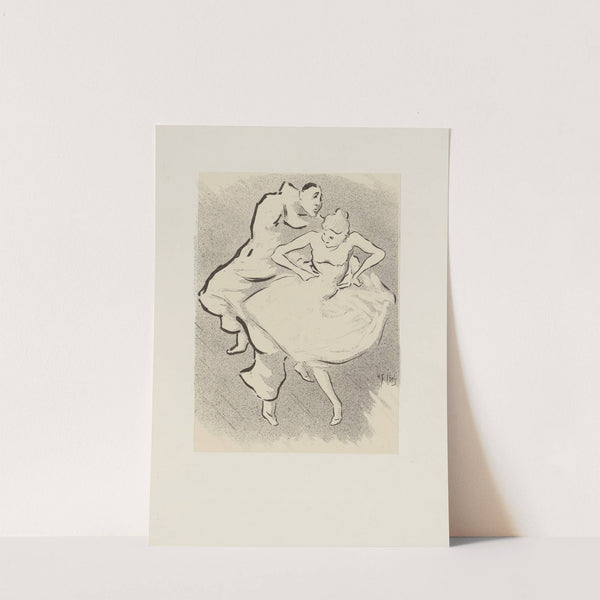 La Rose et Pierrot (1895-1900) by Henri-Gabriel Ibels