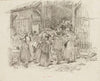 La Rostiche. Marché des Enfants-Rouges, en 1907. 3ème arrondissement