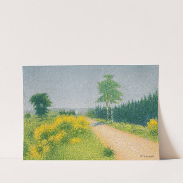 La Route de Belvèze vers le Relai by Achille Laugé