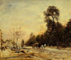 La route de la Révolte, le soir