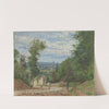 La Route de Marly, Louveciennes (1871) by Camille Pissarro
