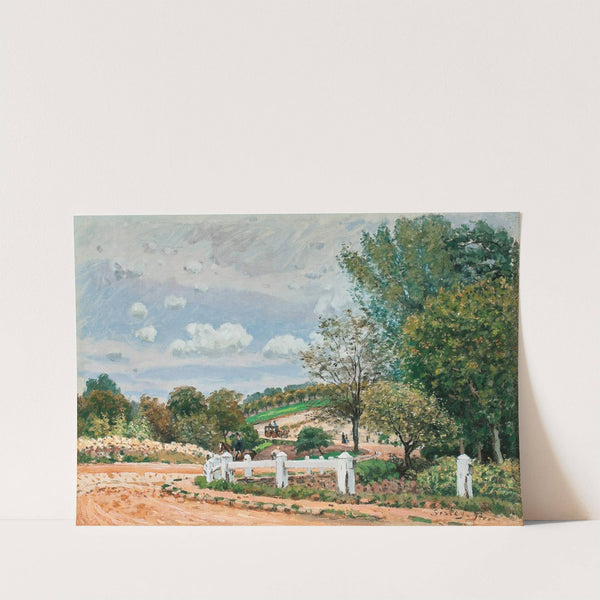 La Route De Verrieres (1872) by Alfred Sisley