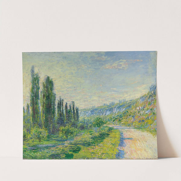 La Route De Vétheuil by Claude Monet